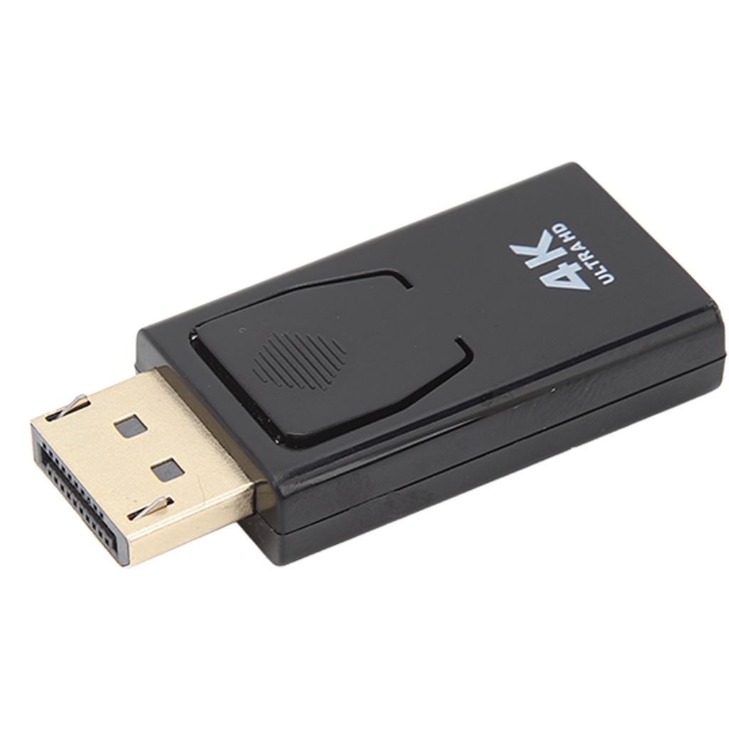 Адаптер интерфейса мультимедиа 4K DisplayPort в HD Компактный однонаправленный видеоконвертер для монитора
