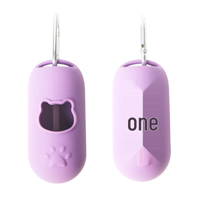 Креативная силиконовая миска для кормления питомцев в виде совы и портативный органайзер для прогулок с собакой