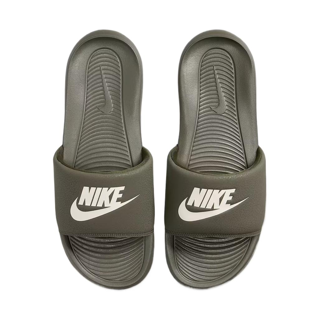 Nike Victori One Нескользящие Шлепанцы Мужские Армейский Зеленый CN9675-303
