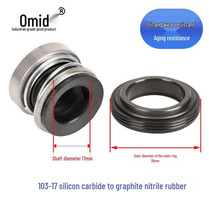 Механическое уплотнение водяного насоса, вал из керамического графита, размер 103/104-12-25-4