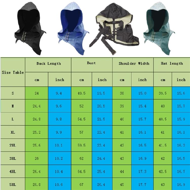 Унисекс средневековая шляпа-капюшон из искусственной кожи, стимпанк, готический плащ-накидка с капюшоном и регулируемым ремешком для любителей костюмов
