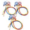 Adjustable R410A Manifold Gauge Set for R410a R22 R134a R404a Refrigerant