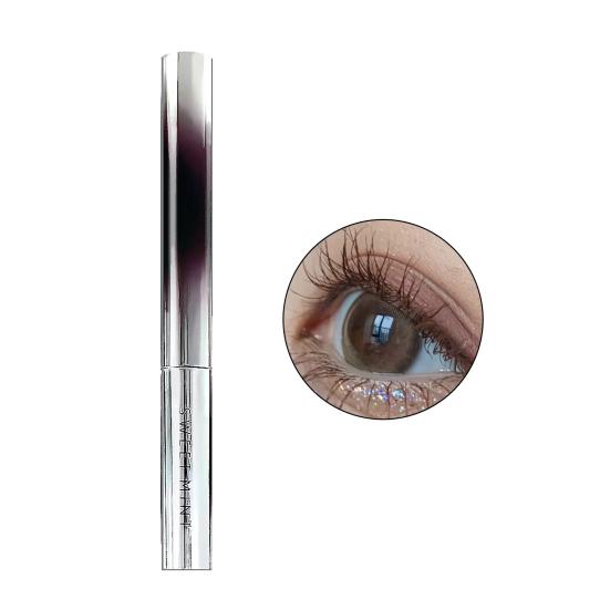 1/2 шт. 2 г Женская тушь для ресниц Водостойкая Стойкая Не размазывающаяся Удлиняющая Придающая объем Подкручивающая Крем для ресниц Инструмент для макияжа для начинающих для чувствительных глаз