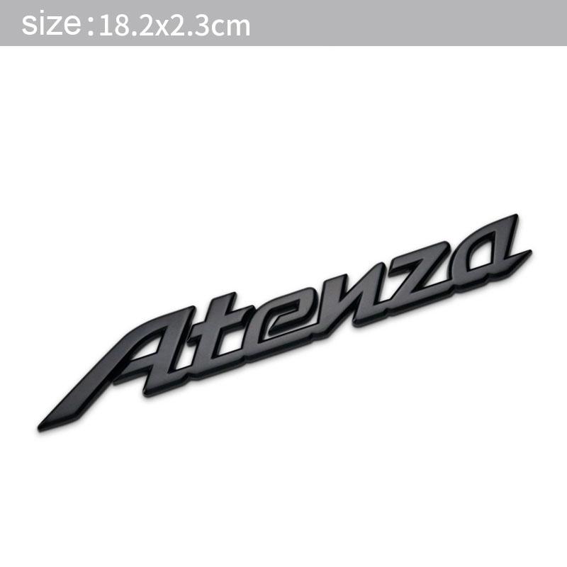 ABS Car Emblem Stickers Auto Trunk Label Decoration Decals For Mazda 2 3 6 5 Atenza CX3 CX5 MX5 CX7 Axela CX30 CX90 CX60 CX50 pbhsg
