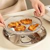 Многоцелевая кухонная сковорода-дуршлаг из нержавеющей сетки для фильтрации масла, слива масла и процеживания продуктов