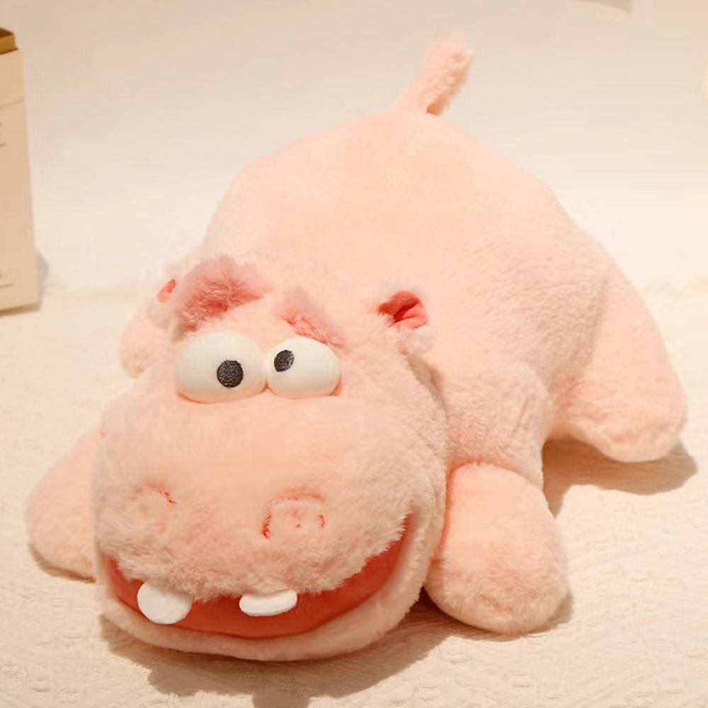 40 см плюшевая игрушка бегемот, обнимающая подушка бегемот, подарочный очаровательный декор стола плюшевые игрушки уникальные мягкие игрушки бегемот для детей