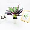 Epipremnum Aureum Simulated And Dasheen Leaves Potted Artificial Ornaments Plant