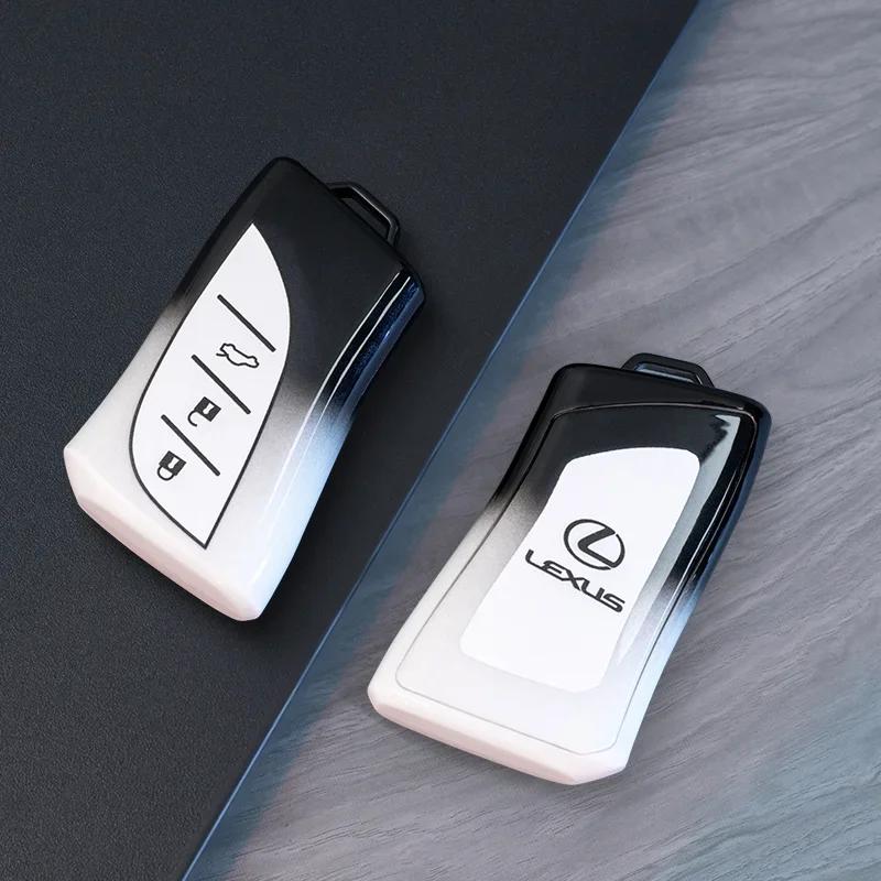 TPU Car Key Case Fob Cover Shell Bag for Lexus NX ES UX US RC LX GX IS RX 200 250h 350h LS 450h 260h 300h UX200 Auto AccessoriesKP2