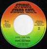 7-дюймовая пластинка EARL SIXTEEN MUSCLE EMANUEL Love I Can Feel Красный Золотой Зеленый SSG11 Studio Starr Ga 2004 Великобритания Регги Ска Даб Б/у