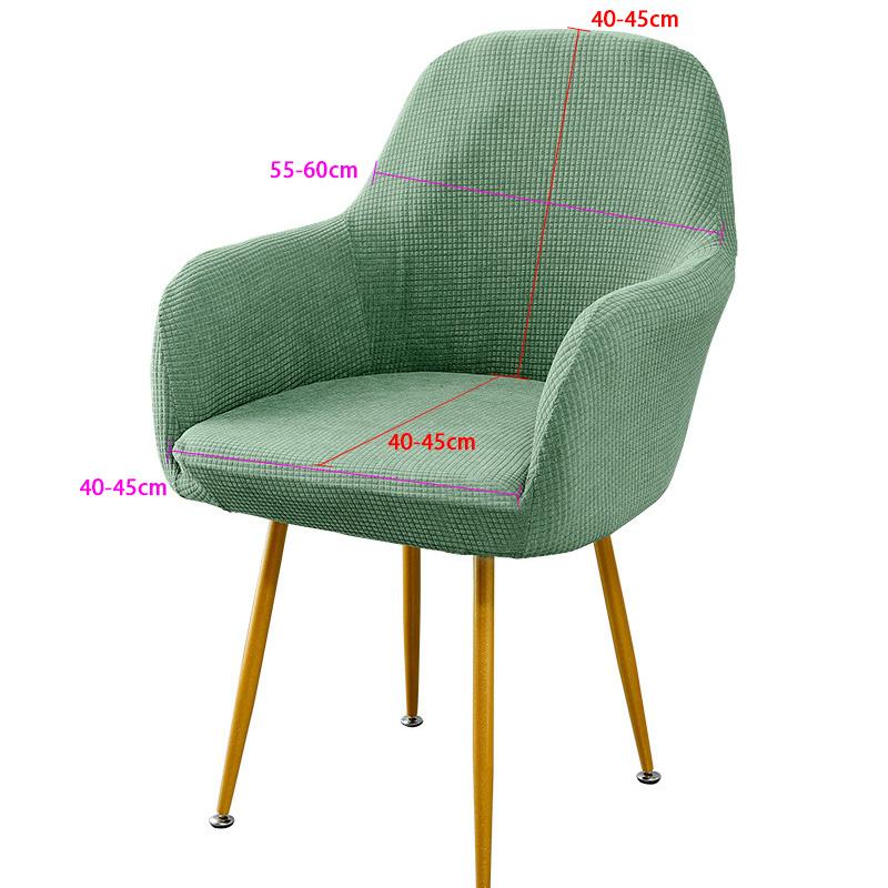 Чехлы на стулья из флисовой ткани с высоким наклоном, чехлы на стулья, моющиеся, передвижные чехлы на сиденья, универсальный размер для отеля, дома, банкета