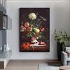 Abstract Europe Vintage Canvas Paintings Still Life Flowers In Sneaker Shoes Prints and Posters Wall Art Pictures for Home Decor