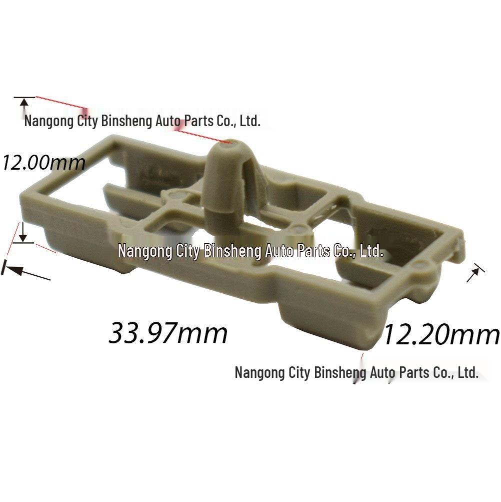 BMW X5 E53 Пластиковый зажим уплотнителя двери передний/задний Кронштейн капота (51717006757)