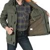 Spring and Autumn Jacket Men's Medium and Long Casual Outdoor Hooded Large Size Jacket Men's Jacket