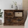 VidaXL Bedside Table Smoked Oak 60x39x45 Cm 816365