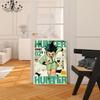 Аниме Hunter X Hunter Классические постеры фильмов Необычная наклейка на стену для украшения гостиной, бара, декора стен комнаты