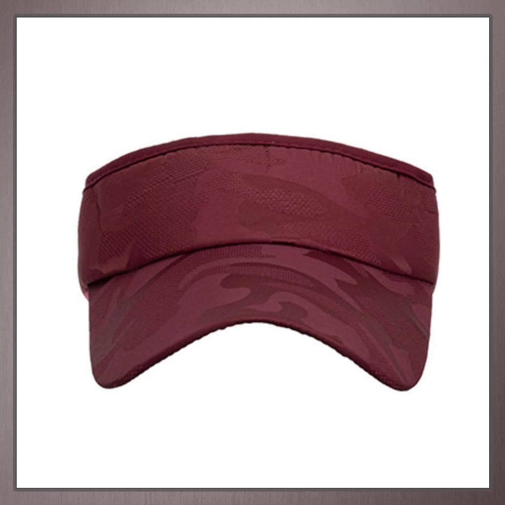 Кепка-козырек камуфляжная CP359 для мужчин, идеально подходит для бега и активного отдыха, одноцветная, (розовый), Женщины,