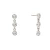 925 Sterling Silver Style Crystal Zircon Piercing Cartilage Stud Earrings for Women Ladies Earings Jewelry Pendientes