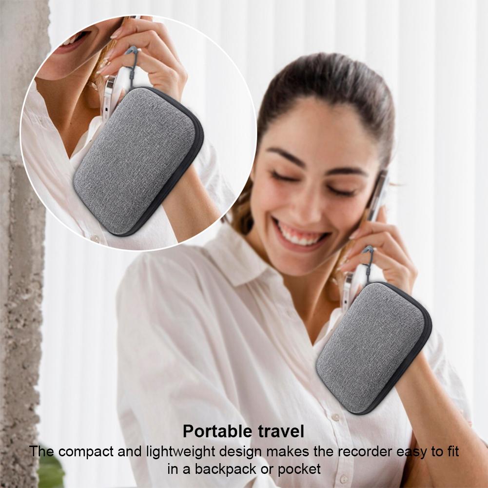 Портативная сумка для хранения, чехол для диктофона AI, защитный органайзер для аксессуаров для диктофона PLAUD NotePin