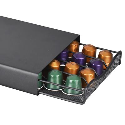 40 капсул кофе держатель для Nespresso органайзер подставка для хранения стеллаж кофейные полки ящик типа