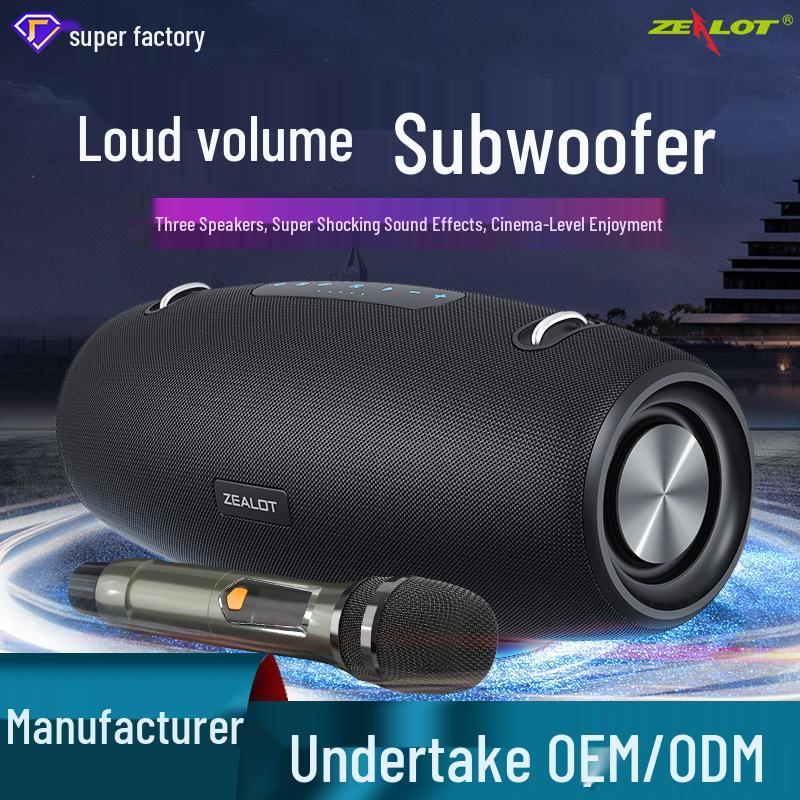 Fanatic S67 60 Вт Bluetooth Портативная уличная колонка с сабвуфером