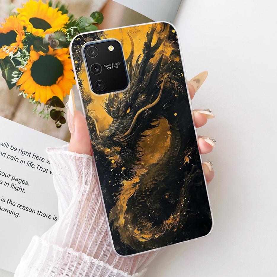 Чехол для Samsung Galaxy S10 Lite SM-G770F, Роскошный чехол с рисунком «Дерево и бабочки», Мягкий силиконовый чехол для телефона, Сумки для Samsung S10 Lite