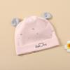 Хлопковая шапочка-пуловер для новорожденных на весну и осень, 0-3 месяца, мягкая и без косточек