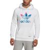Adidas Originallar Xat Logotipi Bosma Qulay Sport Xudisi Erkaklar Xudilari Oq HC7110