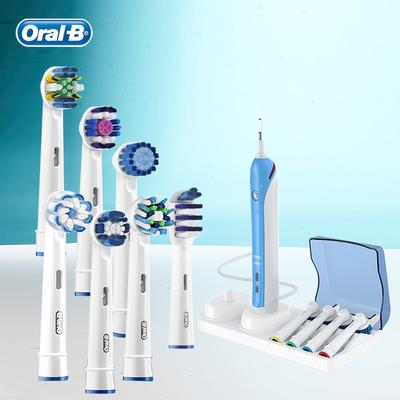 Сменные насадки для щеток Oral B, 3D-лак для зубов, отбеливание зубной нити, чистые прецизионные насадки для вращающейся зубной щетки