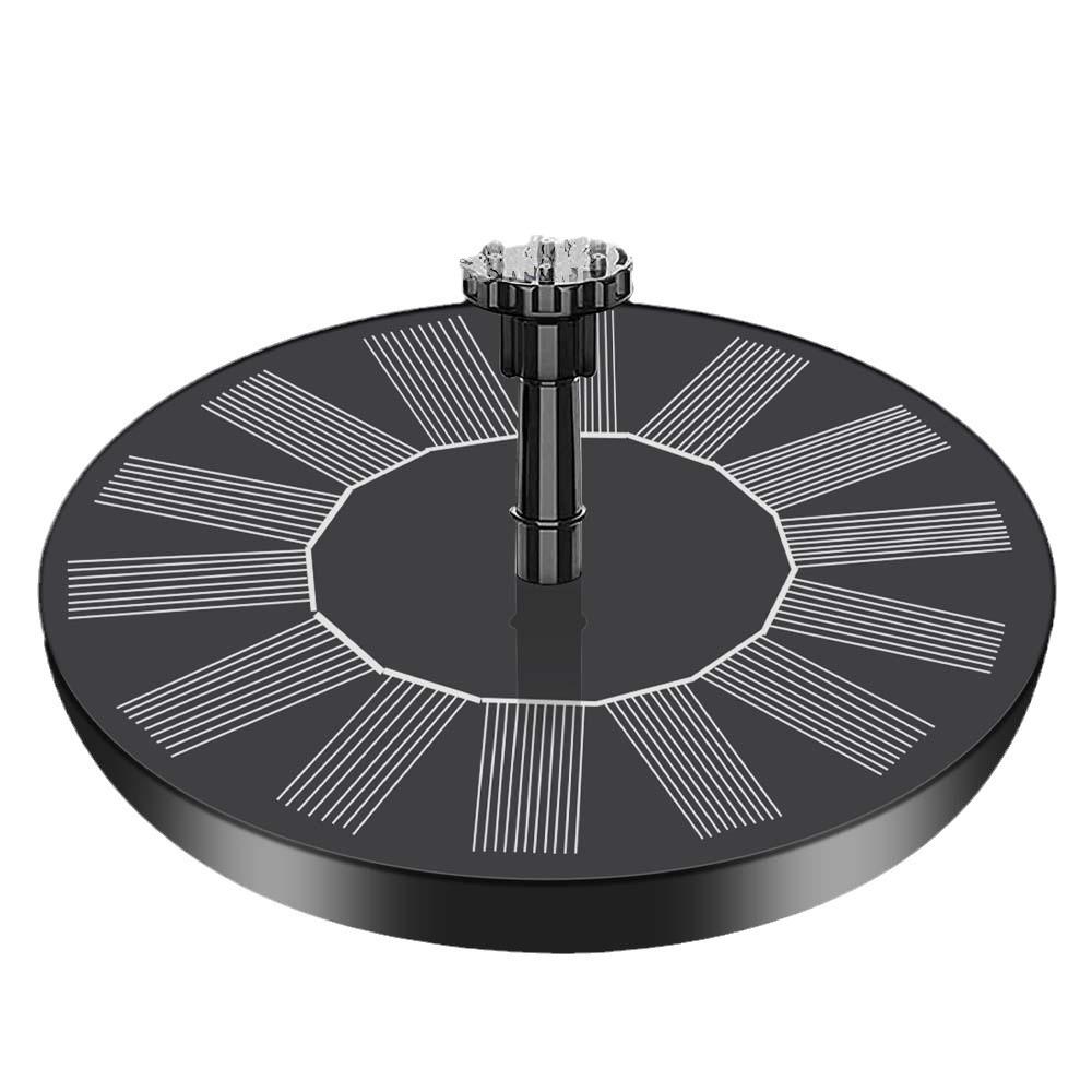 Автоматический солнечный прудовый фонтан-циркулятор и аэратор для наружного использования