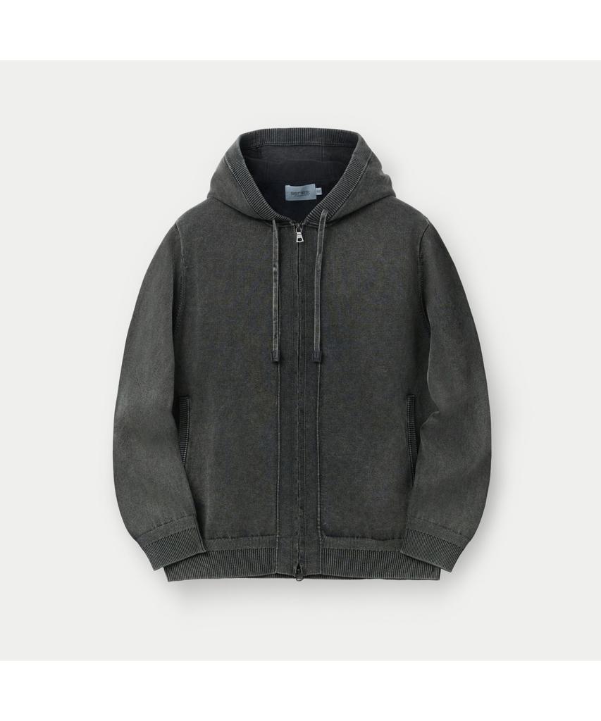 Series Garment Dyed Zip-Up Hoodie Sawas26021Chx