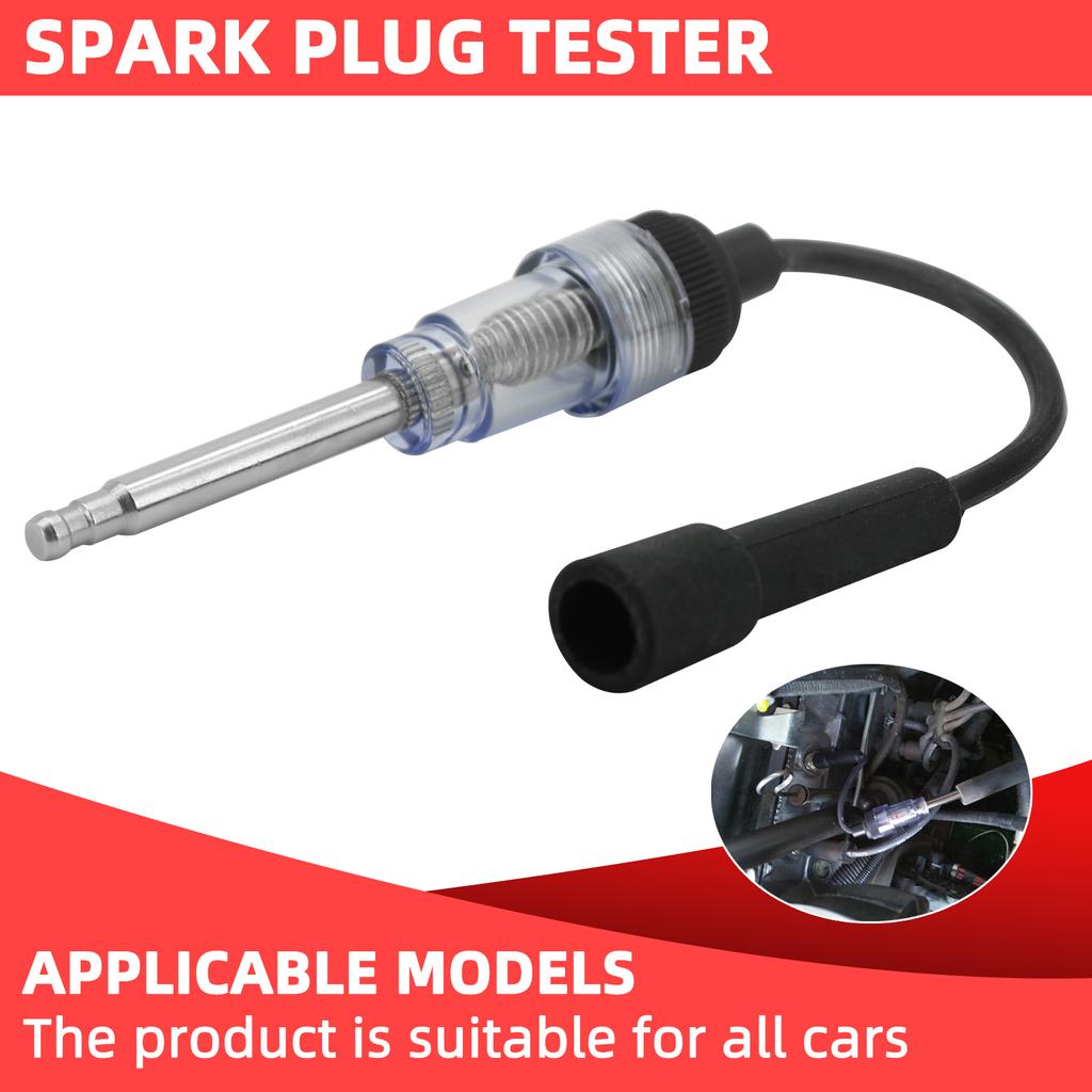 Автомобильный тестер свечей зажигания, 12 В, линейный тестер искры зажигания, проверка искры провода для Toyota и других автомобилей, диагностический тестер, инструмент