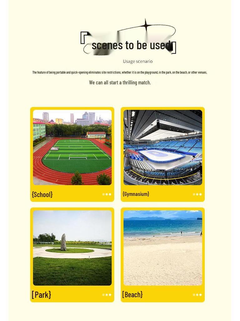 Portable Foldable Children's Outdoor Football Goal with Net for Parent-Child Fun