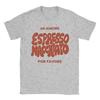 Unisexs Womens Tommy Cash Espresso Macchiato Eurovision Estonia T Shirt Pure Cotton Print TShirt Clothing Outfits