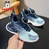 Babu Bean classmate girls' sports shoes autumn new mesh breathable children's shoes rotating buckle boys running shoes