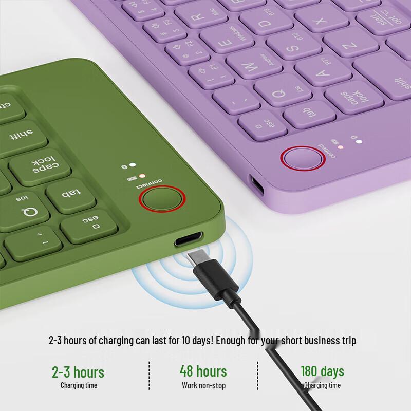 Беспроводная складная Bluetooth-клавиатура TRNFA