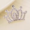 Children's Rhinestone Tiara Hair Comb - Perfect for Performances & Birthdays.