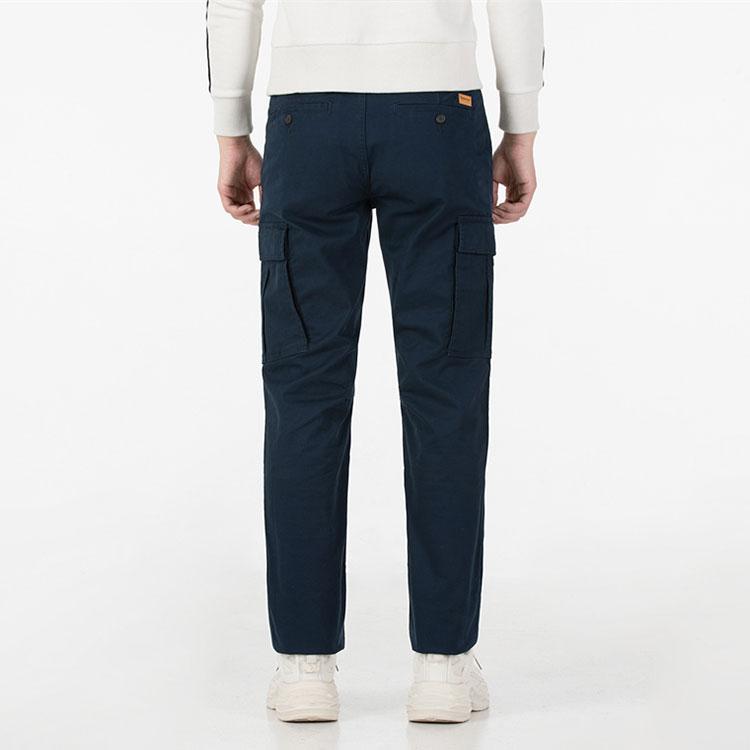 Timberland Casual Pants Men's Dark Blue Moderate Straight Fit Pants A2CZH-433