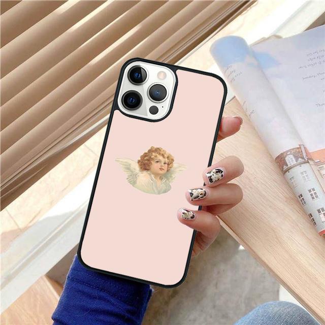 Эстетика Ангелов Эстетика Чехол-Ракушка Для iPhone 17 Air 15 16 14 13 12 Pro Max 11 Pro Max Plus Чехол-Защитная Крышка Для Телефона
