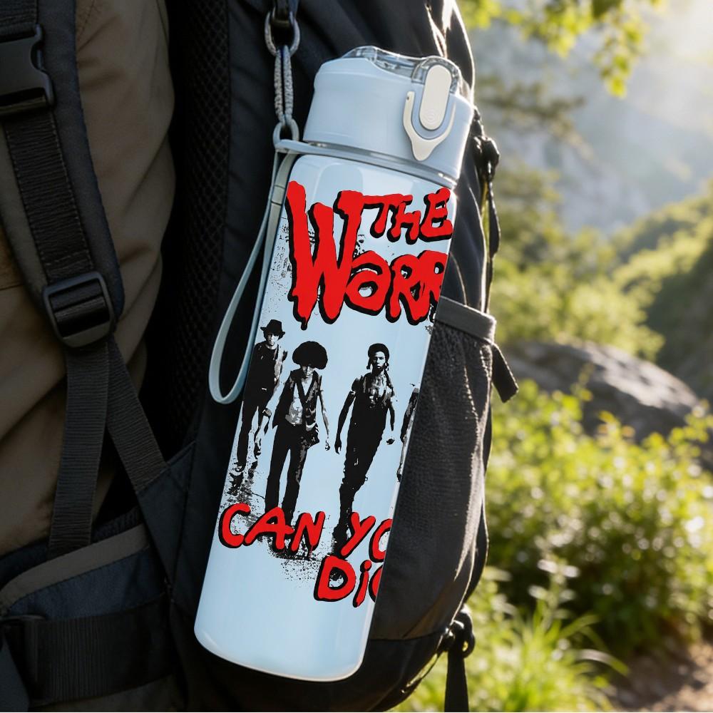 1PC Three Figures Group 750ml sports water bottle leakproof straw lid outdoor office home