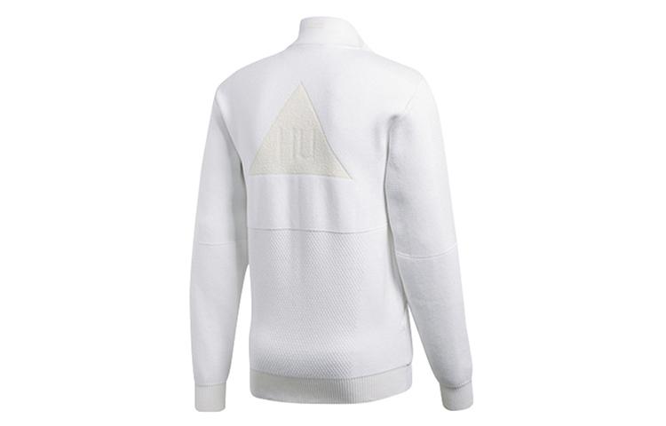 Men's Adidas Originals Jackets Men's White Stand Collar Moderate Other