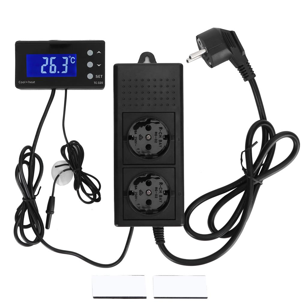 Temperature Controller Thermostat Digital Aquarium Incubator Regulator Controller