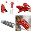 Игрушечные перчатки-паутинники для детей на Хэллоуин для ролевых игр с функцией распыления паутины
