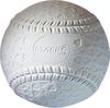 DAIWA MARUESU Youth Baseball Softball Official Ball J Size Elementary School 1 Dozen 15910S White (for Students)