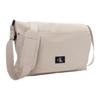 Calvin Klein Minimalist Commuter Logo Flap Adjustable Shoulder Strap Fabric Crossbody Bag Medium Men bags Milk HH3758-265
