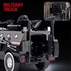LYZRC 2024 New 1:24 Alloy Armored Car Truck Model Diecasts Off-road Vehicles Model Metal Police Explosion Proof Car Model Sound Light Kids Gift