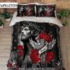 Христианский крест Иисус пододеяльник комплект постельного белья Вера превыше страха 3D Повседневный религиозный комплект пододеяльника пододеяльник King Size