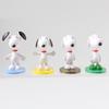 Cross-Border Trendy Snoopy Mini Figured Decor: PVC Cute Desktop Ornaments