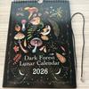 2026 Календарь Темного Леса Календарь Животных Арт-Хаус Лес Лунный Календарь