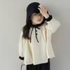 Kids Girls' Round-neck Long Sleeve Shirt Top