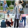 Travel Luggage Cup Holder Durable Suitcase Drink Bag with Drawstring Portable Milk Tea Coffee Mugs Holder for Flight Attendant